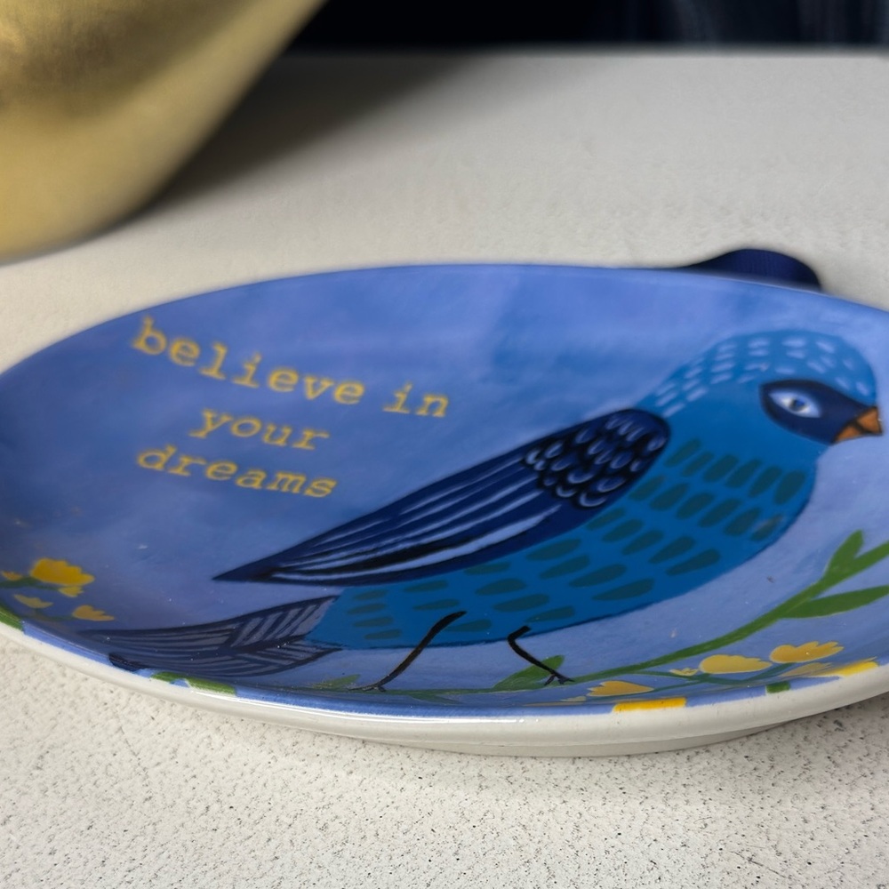 Blue Bird Decorative Plate